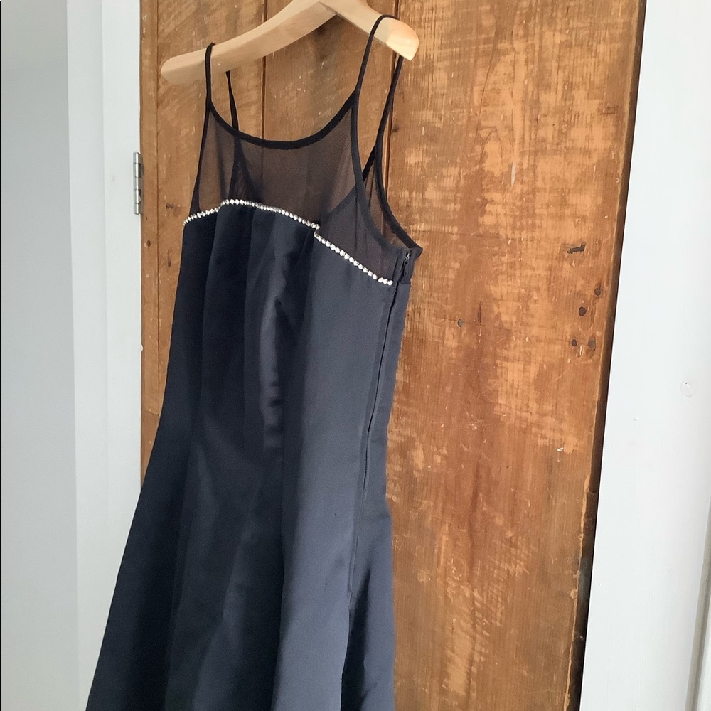 Vintage Betsey & Adam prom bridesmaid wedding dress rhinestones 90s y2k 0 2 - Picture 3 of 5